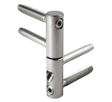 E01150.16.15 (ex. E01150.16.04) Петля ввертная 3-D серия (бихром)