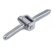 Петля ввертная ПВв-1 цинк белый