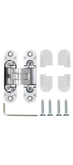 Петля скрытой установки U3D4000 CP (9540UN3D) хром