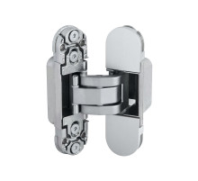 E30200.03.34.567 (мат. хром) петля ECLIPSE 2.0 (4 накладки в комплекте) блистер