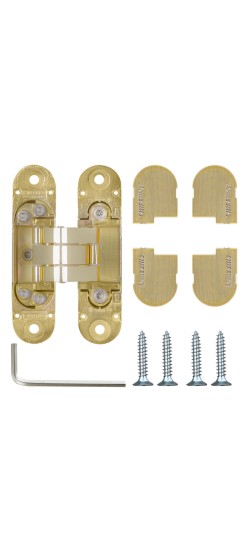 Петля скрытой установки U3D4000 SG (9540UN3D) мат. золото