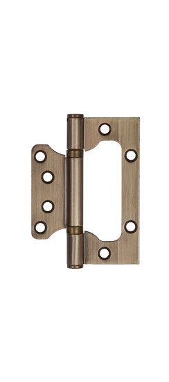 Петля универсальная без врезки IN4000W AB (100/P-2B 100x2,3) бронза