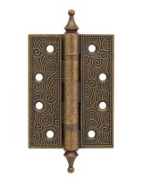 Петля универсальная Castillo CL 500-A4 102x76x3,5 OB Античная бронза
