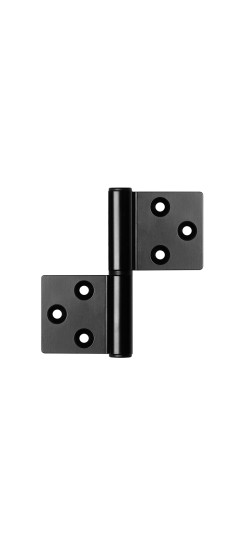 Петля универсальная флажковая FL.IN3800.UR BL черный