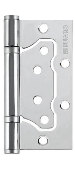 Петля универсальная без врезки IN4500W-BL CP (500-2BB/BL 100x2,5) хром БЛИСТЕР