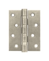 Петля универсальная IN4500UC-BL SN 102x75x3 INOX304  матовый никель БЛИСТЕР