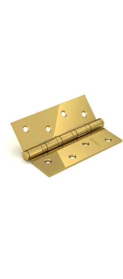 Петля универсальная IN5400U-BL PB (4BB/BL 125x75x2,5) латунь БЛИСТЕР