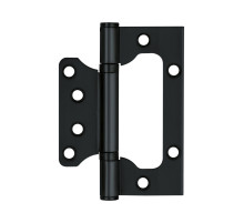 Петля универсальная без врезки IN4000W BL (100/P-2B 100x2,3) черный