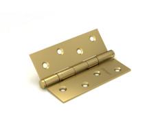 Петля универсальная IN4200U SB (2BB 100x75x2,5) мат. золото