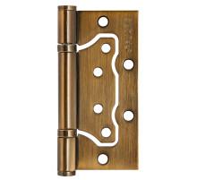 Петля универсальная без врезки IN4500W-BL CFB (500-2BB/BL 100x2,5) кофе глянец БЛИСТЕР