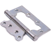 Петля без врезки (Петля бабочка ПБ) цинк белый