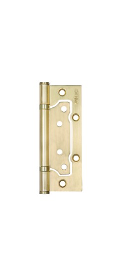 Петля универсальная без врезки IN5200W SB (200-2B 125x2,5) мат. золото