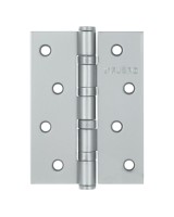 Петля универсальная IN4400U-BL РС (4BB/BL 100x75x2,5) перламутровый хром БЛИСТЕР