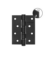 Петля универсальная HEAVY IN4400U BL (черный) 100х75х3 мм