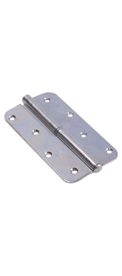 Петля накладная ПН-130 цинк белый, левая