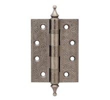 Петля универсальная Castillo CL 500-A4 102x76x3,5 AS Античное серебро