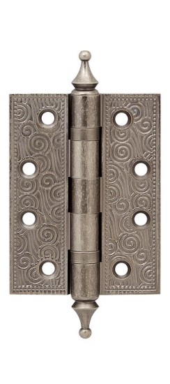 Петля универсальная Castillo CL 500-A4 102x76x3,5 AS Античное серебро