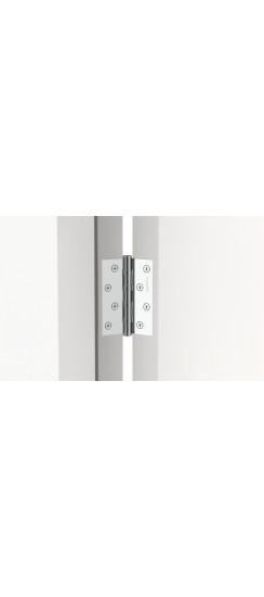 Петля универсальная IN4500UC-BL MWSC-33 102x75x3 INOX304 итальянский тисненый БЛИСТЕР