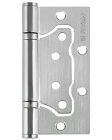 Петля универсальная без врезки IN4500W-BL SC (500-2BB/BL 100x2,5) матовый хром БЛИСТЕР