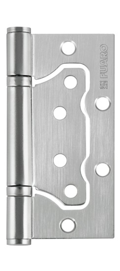 Петля универсальная без врезки IN4500W-BL SC (500-2BB/BL 100x2,5) матовый хром БЛИСТЕР