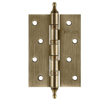 Петля универсальная IN4400UA-BL AB (4BB/A/BL 100x75x2,5) бронза БЛИСТЕР