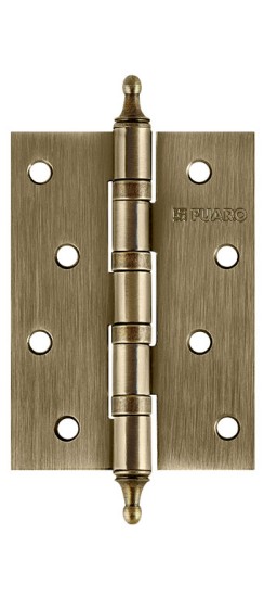 Петля универсальная IN4400UA-BL AB (4BB/A/BL 100x75x2,5) бронза БЛИСТЕР