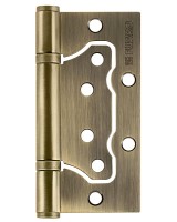 Петля универсальная без врезки IN4500W-BL AB (500-2BB/BL 100x2,5) бронза БЛИСТЕР