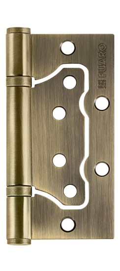 Петля универсальная без врезки IN4500W-BL AB (500-2BB/BL 100x2,5) бронза БЛИСТЕР