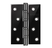 Петля универсальная IN4400U-BL BN (4BB/BL 100x75x2,5) черный глянец БЛИСТЕР