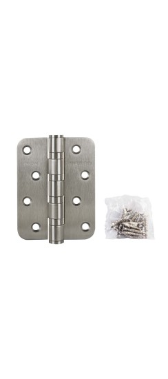 Петля из нержавейки универсальная IN4400U-R10 INOX (4BB-R10 102х76х3)