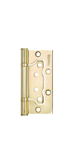 Петля универсальная без врезки IN4200W PB (200-2B 100x2,5) латунь