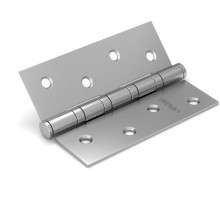 Петля универсальная IN4400U SN (4BB 100x75x2,5) мат. никель