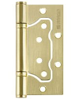 Петля универсальная без врезки IN4500W SB (500-2BB 100x2,5) мат. золото