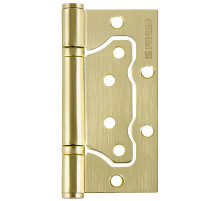 Петля универсальная без врезки IN4500W SB (500-2BB 100x2,5) мат. золото