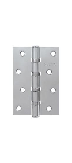 Петля универсальная IN4100U CP (4B 100х70х2.5) хром