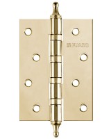 Петля универсальная IN4400UA-BL PB (4BB/A/BL 100x75x2,5) латунь БЛИСТЕР