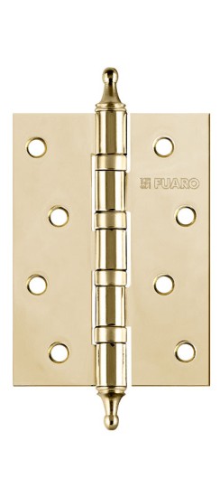 Петля универсальная IN4400UA-BL PB (4BB/A/BL 100x75x2,5) латунь БЛИСТЕР