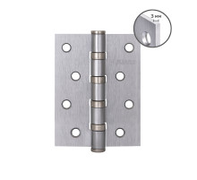 Петля универсальная HEAVY IN4400U SSC (сатинированный хром) 100х75х3 мм