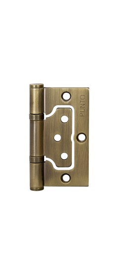 Петля универсальная без врезки IN3200W WAB (200-2B 75x2,5) мат. бронза