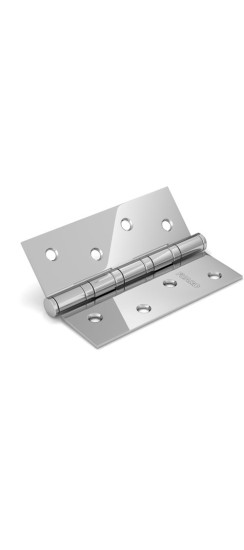 Петля универсальная IN5400U-BL CP (4BB/BL 125x75x2,5) хром БЛИСТЕР