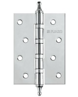 Петля универсальная IN4400UA-BL CP (4BB/A/BL 100x75x2,5) хром БЛИСТЕР