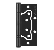 Петля универсальная без врезки IN4500W BL (500-2BB 100x2,5) черный матовый