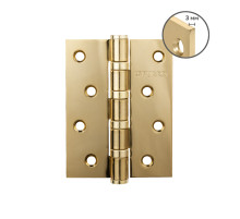 Петля универсальная HEAVY IN4400U GOLD-24 (золото 24K) 100х75х3 мм