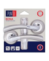 Ручка раздельная LM/A R.TL54.BONA/HD SN/CP-3 матовый никель/хром