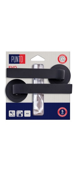 Ручка раздельная LM/A R.TLK52.EVO/HD BL-24 черный