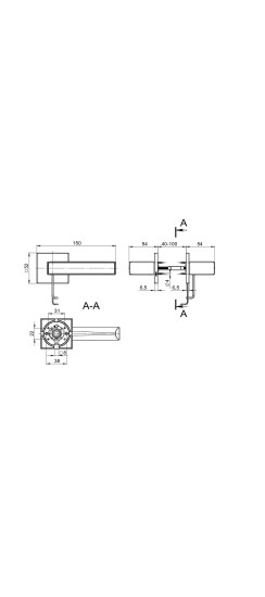 Ручка раздельная K.RL52.REDLINE (RED LINE RL) BL-24 черный