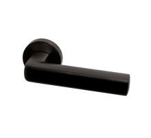 Ручка раздельная R.URB52.CUBE (CUBE URB3) BPVD/Black-77 вороненый никель/черный