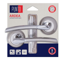 Ручка раздельная LM/A R.TL54.ARDEA/HD SN/CP-3 матовый никель/хром