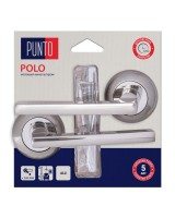 Ручка раздельная LM/A R.TL54.POLO/HD SN/CP-3 матовый никель/хром