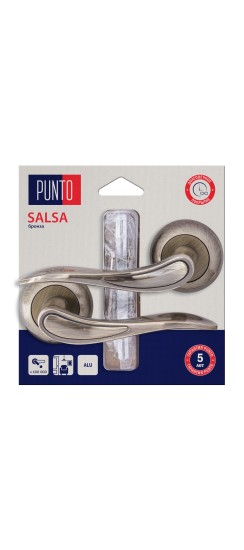 Ручка раздельная LM/A R.TL54.SALSA/HD ABG-6 бронза